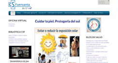 Desktop Screenshot of csfuensanta.es